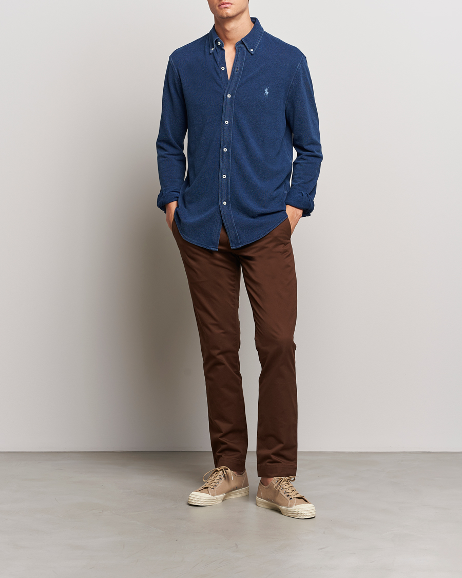 Heren | Broeken | Polo Ralph Lauren | Slim Fit Stretch Chinos Branch Brown
