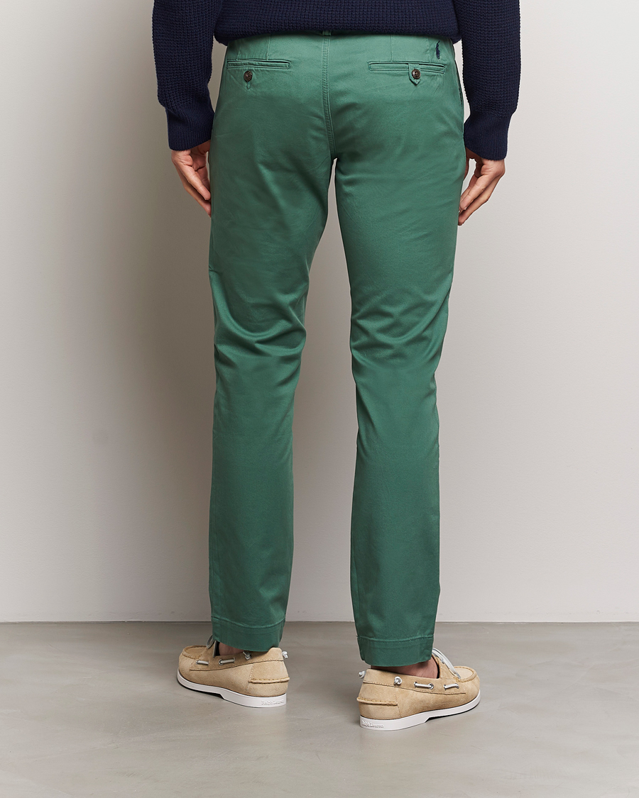 Heren | Broeken | Polo Ralph Lauren | Slim Fit Stretch Chinos Washed Forest