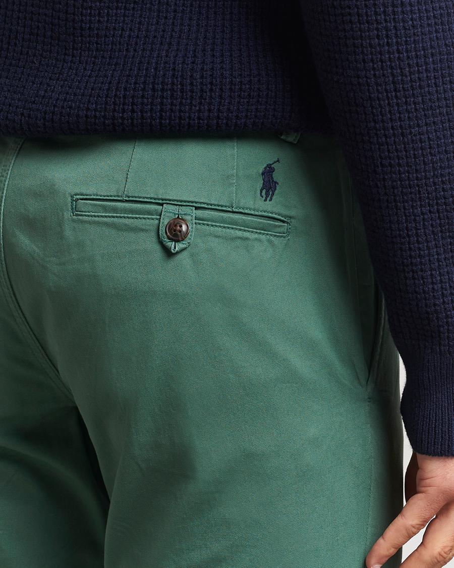Heren | Broeken | Polo Ralph Lauren | Slim Fit Stretch Chinos Washed Forest