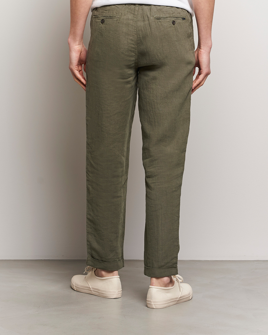 Heren | Broeken | Polo Ralph Lauren | Prepster Linen Trousers Thermal Green