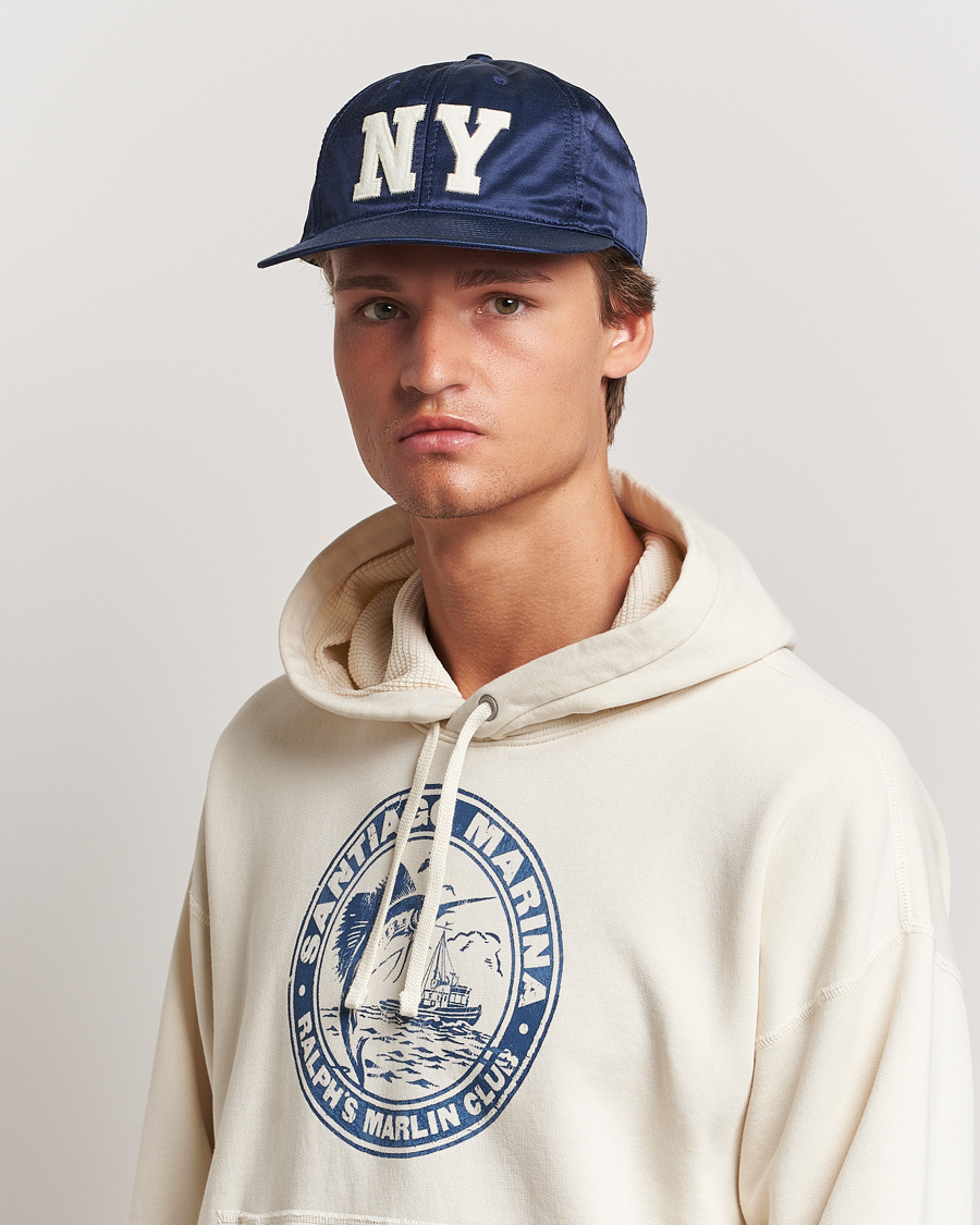 Heren |  | Polo Ralph Lauren | NY Satin Baseball Cap Newport Navy