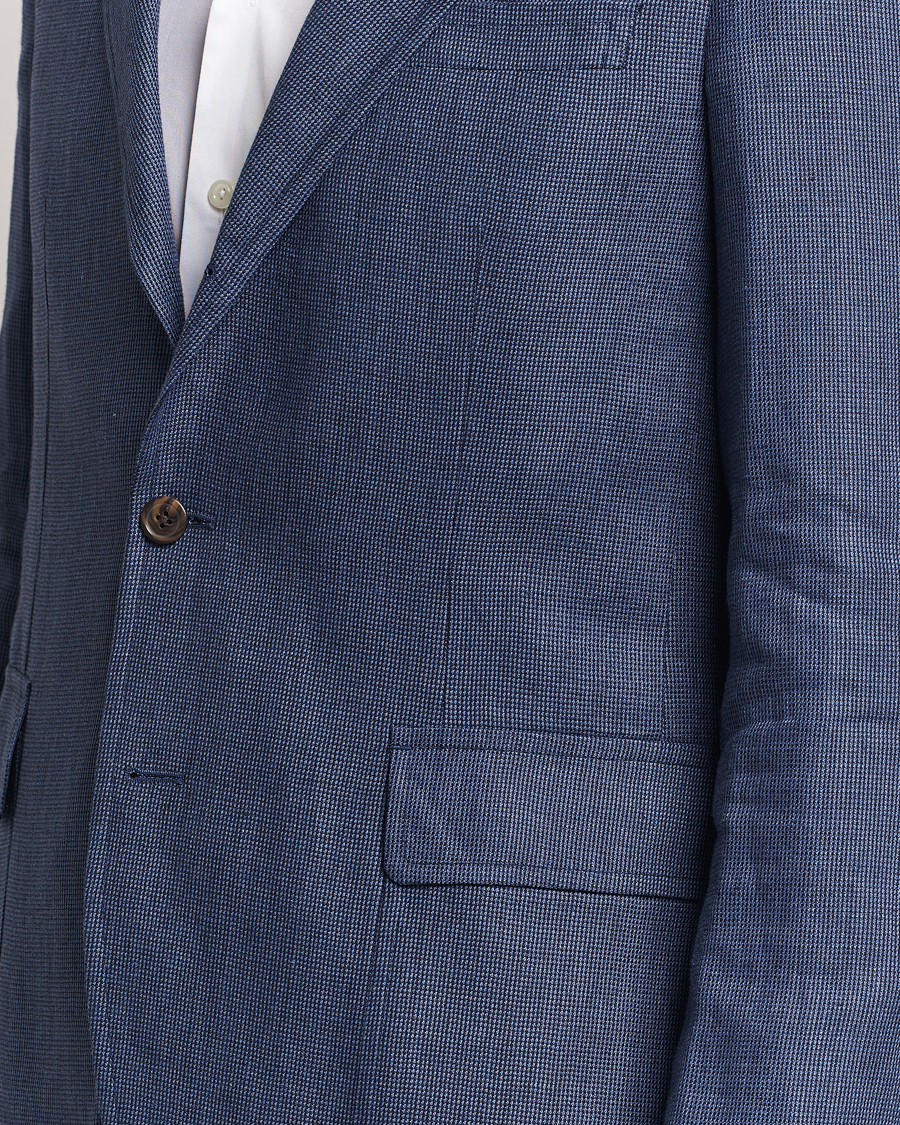 Heren | Blazers | Polo Ralph Lauren | Wool Dogtooth Sportcoat Navy/Blue