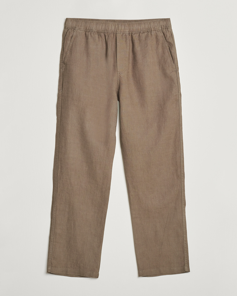 Heren | Broeken | Samsøe Samsøe | Sajabari Linen Drawstring Trousers Bungee Cord