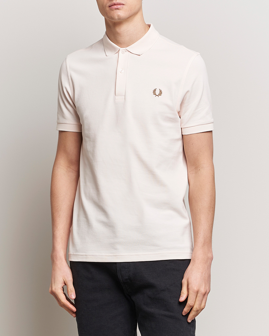 Heren | Fred Perry | Fred Perry | Plain Polo Shirt Silky Peach