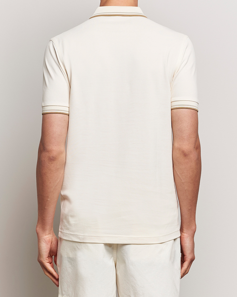 Heren | Polo's | Fred Perry | Twin Tipped Polo Shirt Ecru