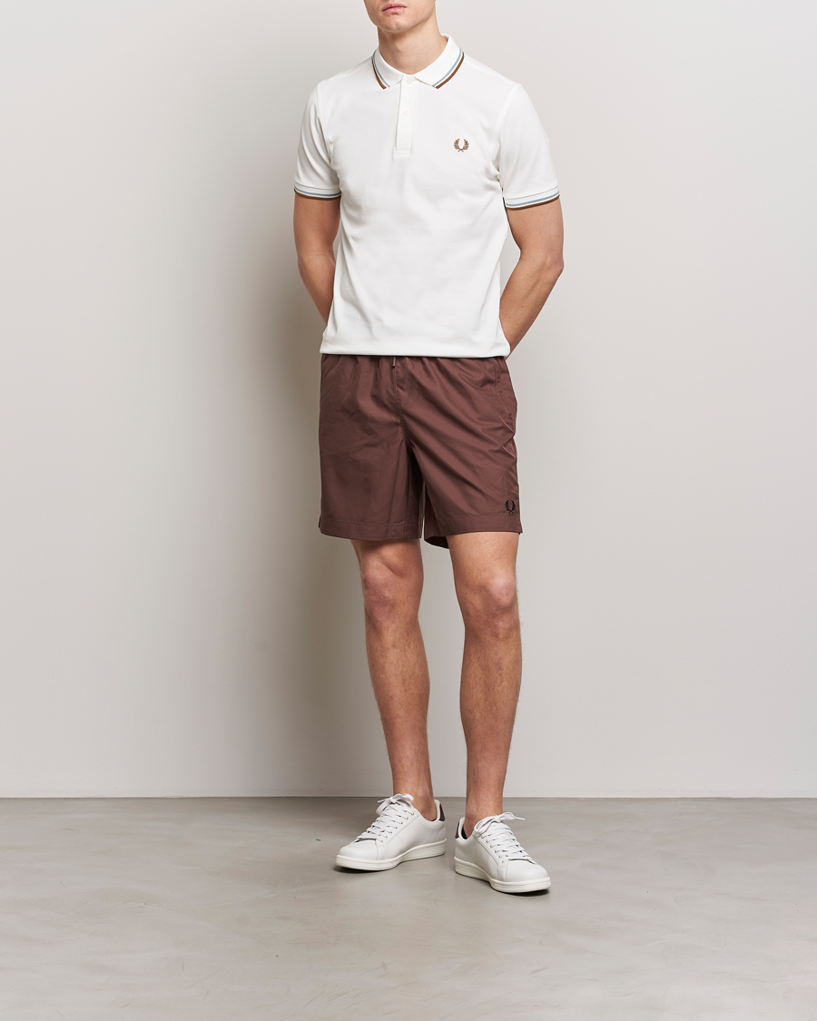 Heren | Polo's | Fred Perry | Twin Tipped Polo Shirt Snow White