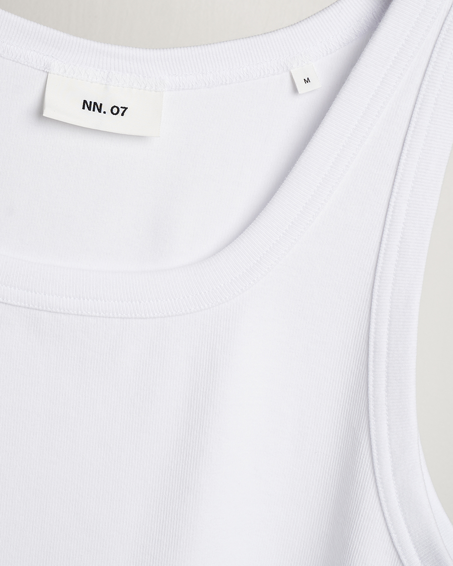 Heren | T-shirts | NN07 | Mick Tank Top White