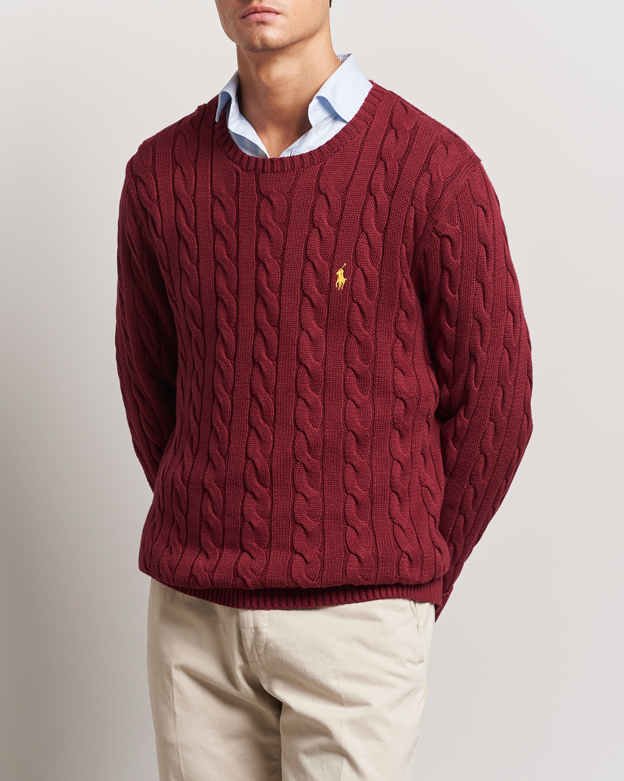 Heren | Truien | Polo Ralph Lauren | Cotton Cable Pullover Red Carpet