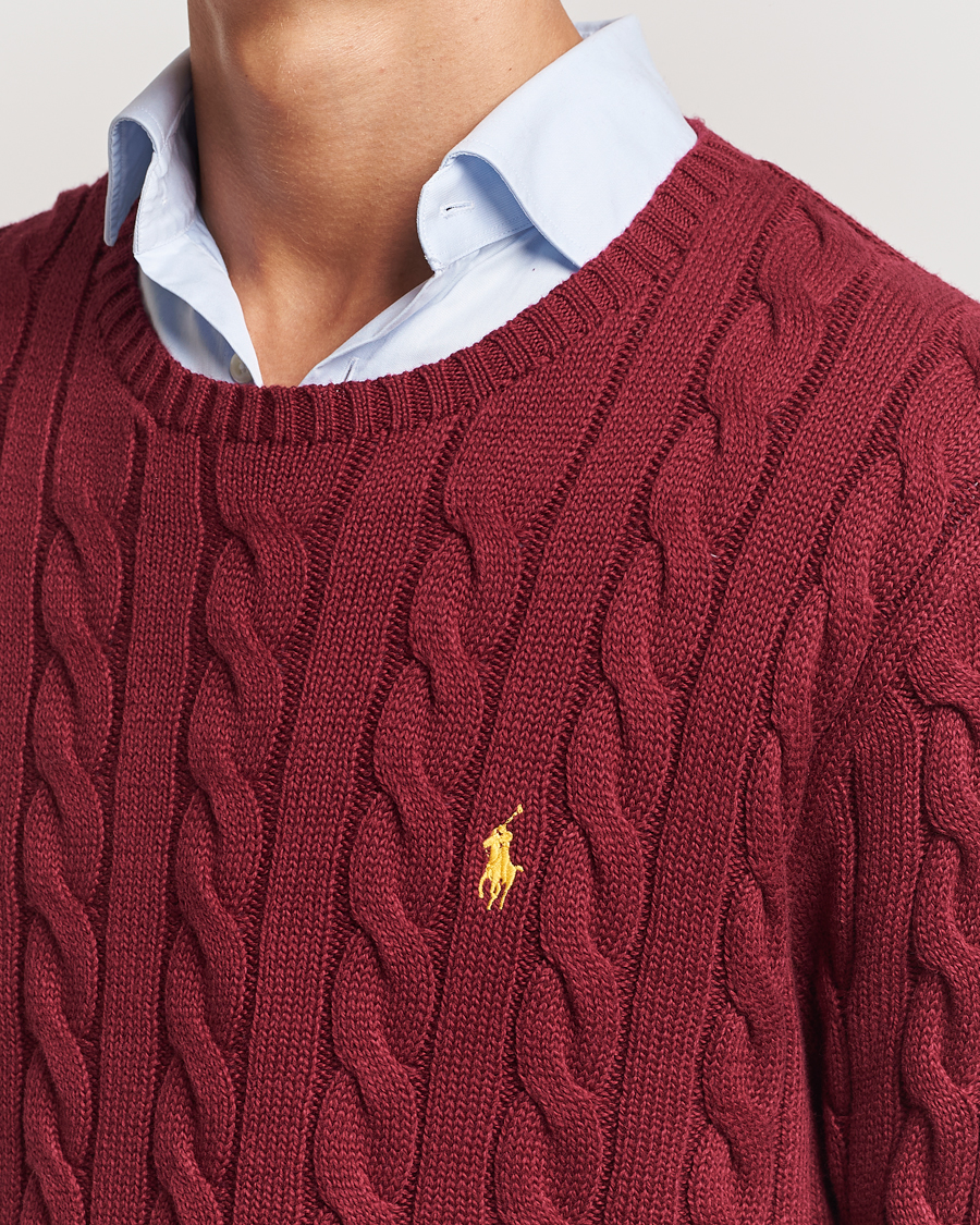 Heren | Truien | Polo Ralph Lauren | Cotton Cable Pullover Red Carpet