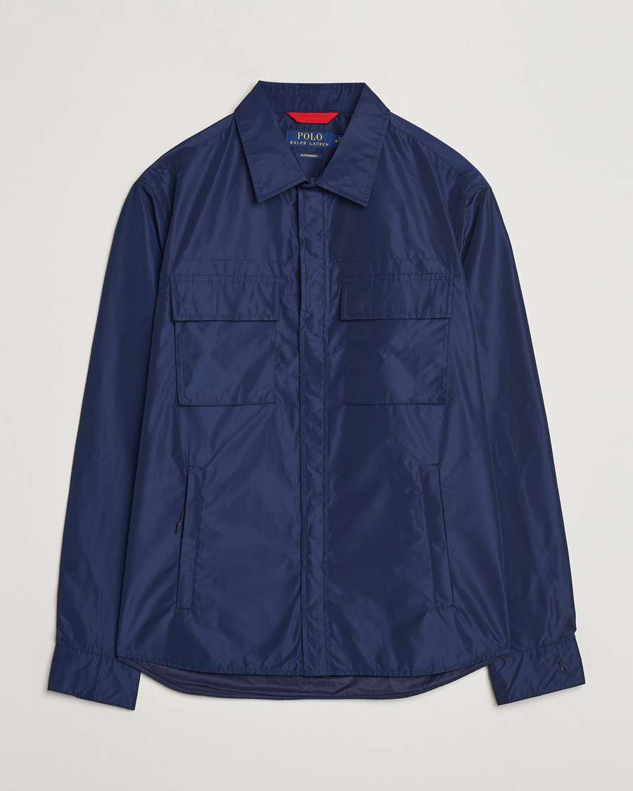 Heren | Jassen | Polo Ralph Lauren | Water-Repellent Shirt Jacket Newport Navy