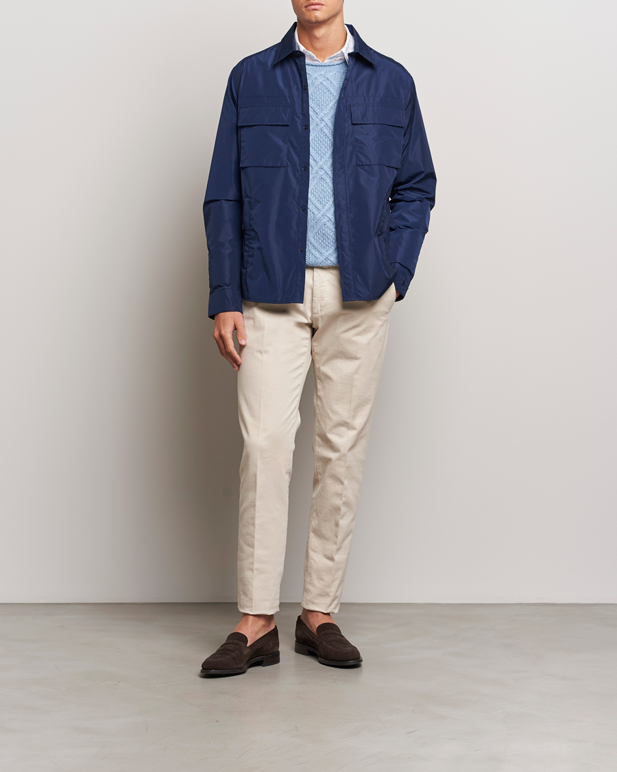 Heren | Jassen | Polo Ralph Lauren | Water-Repellent Shirt Jacket Newport Navy