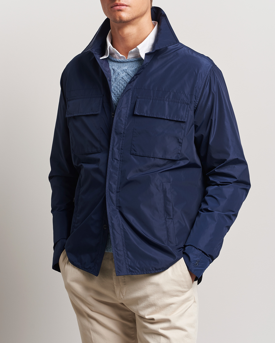Heren |  | Polo Ralph Lauren | Water-Repellent Shirt Jacket Newport Navy