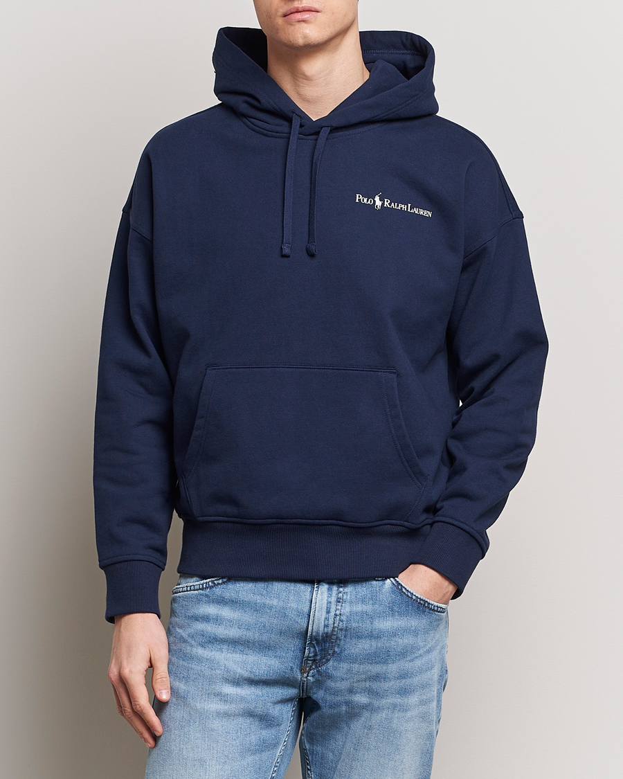 Heren | Nieuwe productafbeeldingen | Polo Ralph Lauren | Heavy Fleece Hoodie Cruise Navy