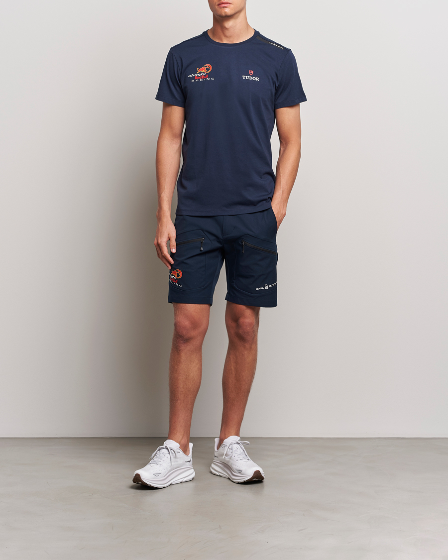 Heren | T-shirts | Sail Racing | America's Cup ARBR Crew Neck T-Shirt Blue