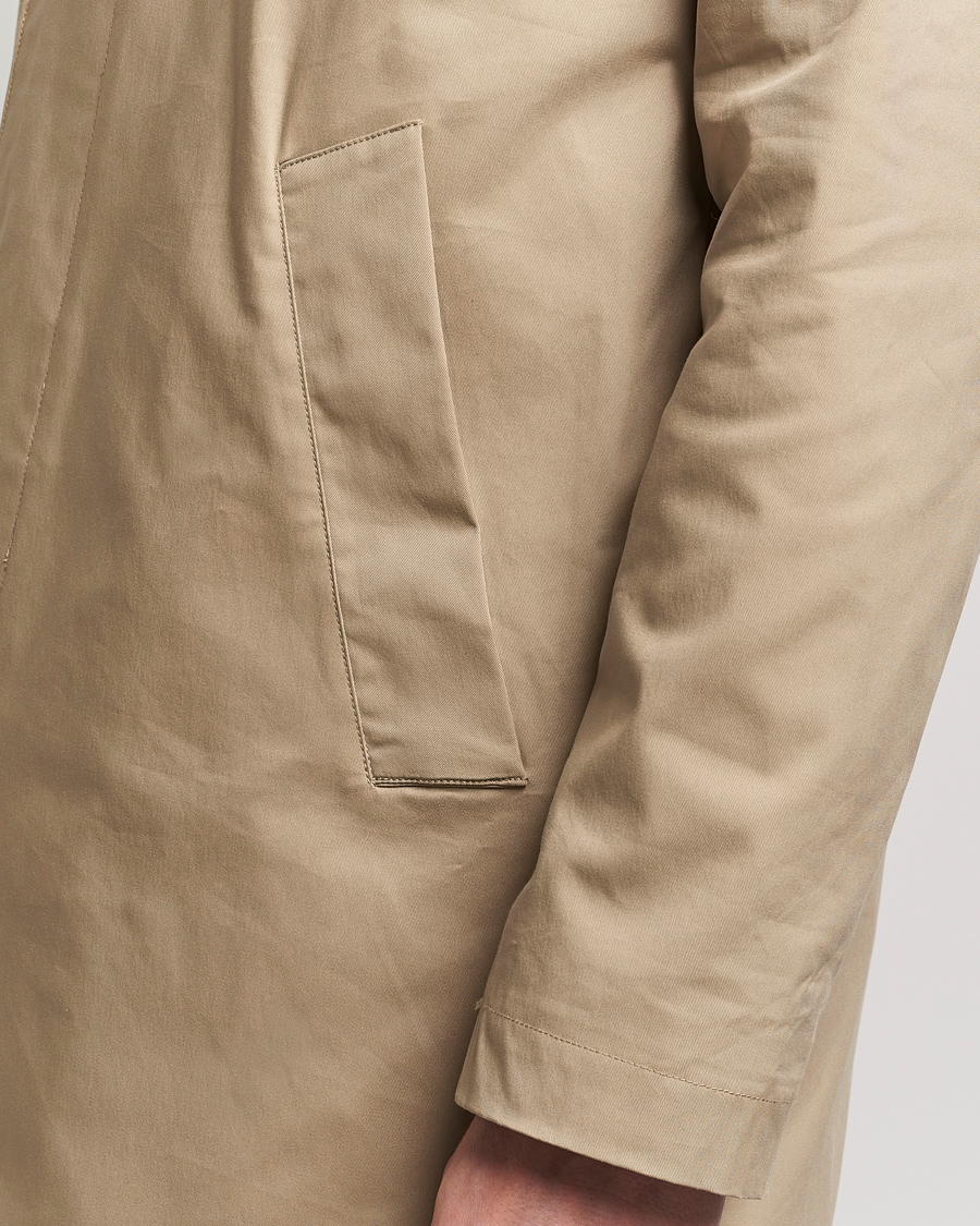 Heren | Jassen | A Day's March | Duster Car Coat Khaki