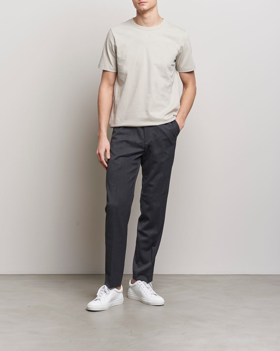 Heren | T-shirts | A Day's March | Heavyweight T-Shirt Dove
