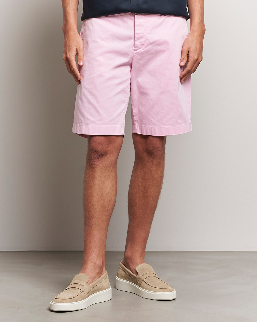 Heren |  | J.Lindeberg | Nathan Cloud Satin Shorts Pink Lavender