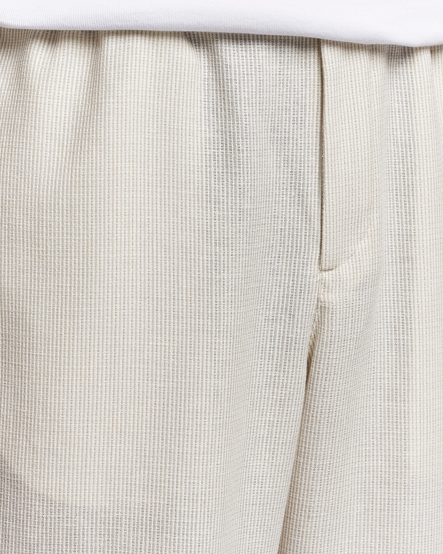 Heren | Broeken | J.Lindeberg | Noah Wide Linen Pants Safari Beige