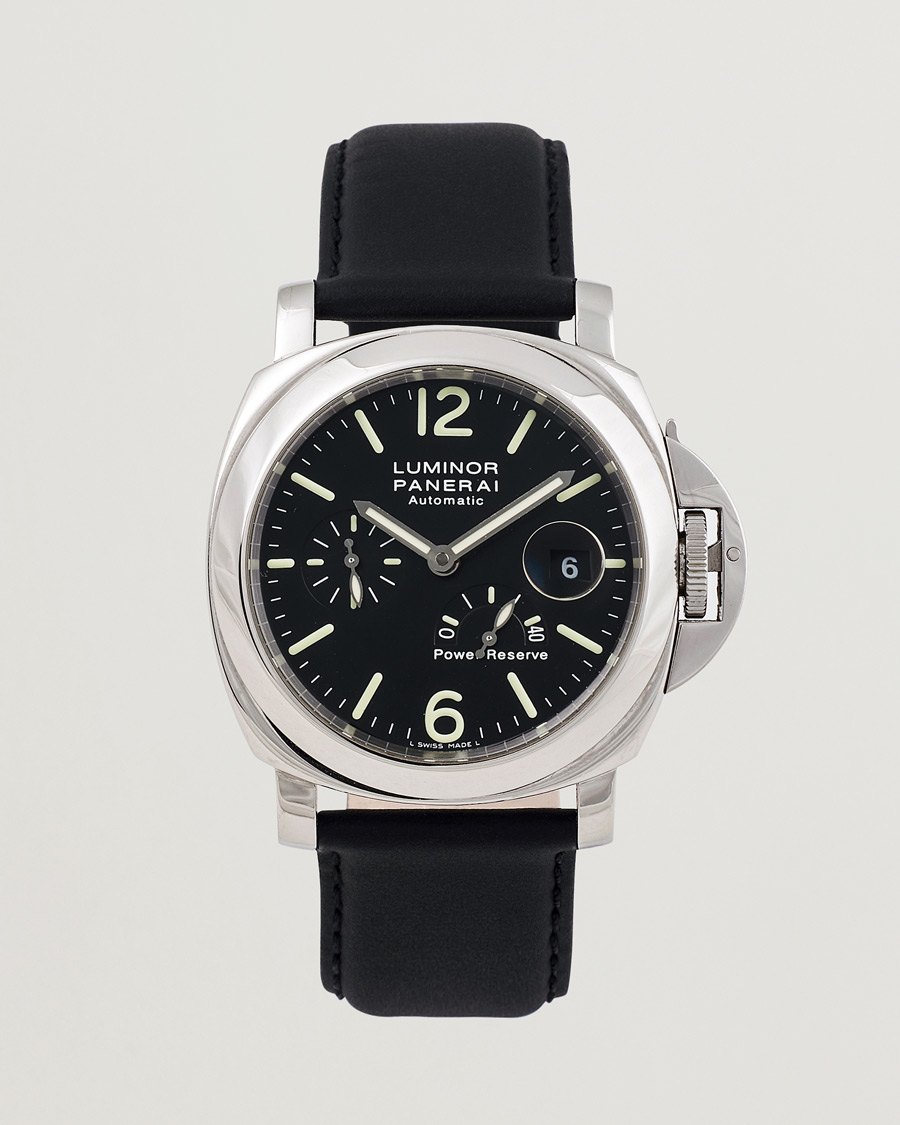 Heren | Panerai Pre-Owned Luminor PAM00090 Silver | Panerai Pre-Owned | Luminor PAM00090 Silver