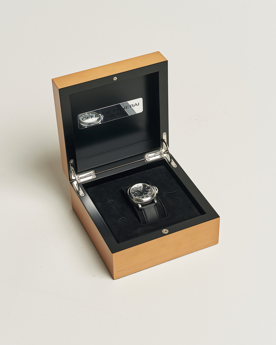 Heren | Panerai Pre-Owned Luminor PAM00090 Silver | Panerai Pre-Owned | Luminor PAM00090 Silver