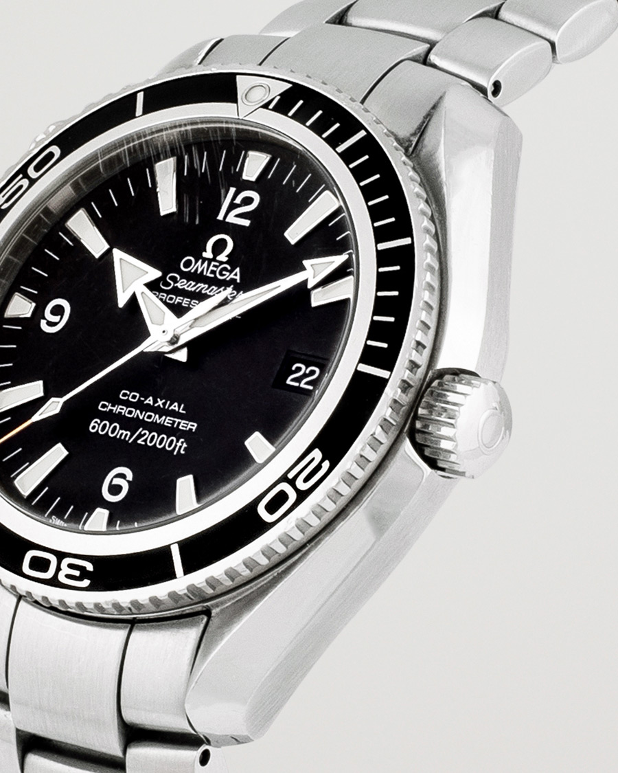 Heren | Omega Pre-Owned Seamaster Planet Ocean 2201.50.00 Silver | Omega Pre-Owned | Seamaster Planet Ocean 2201.50.00 Silver