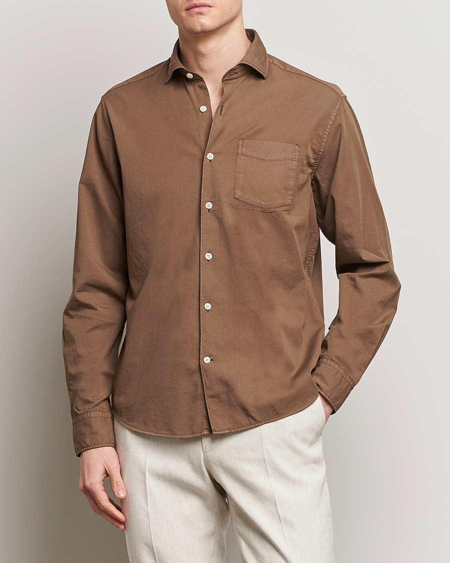 Heren | Nieuws | Oscar Jacobson | Reg Fit Wide Spread C GD Twill Light Army Green