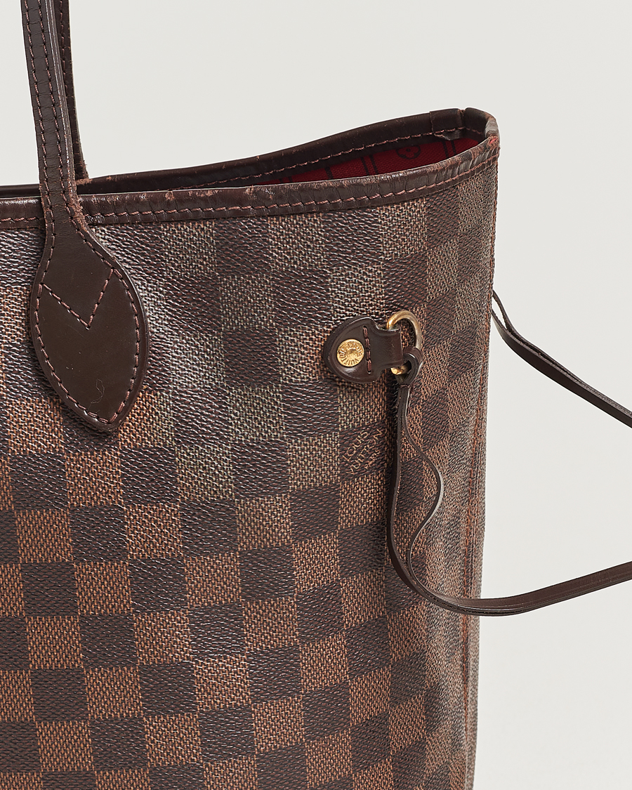 Heren | Louis Vuitton Pre-Owned Neverfull MM Totebag Damier Ebene | Louis Vuitton Pre-Owned | Neverfull MM Totebag Damier Ebene