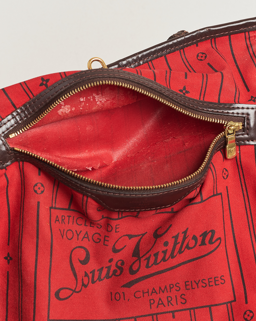 Heren | Louis Vuitton Pre-Owned Neverfull MM Totebag Damier Ebene | Louis Vuitton Pre-Owned | Neverfull MM Totebag Damier Ebene