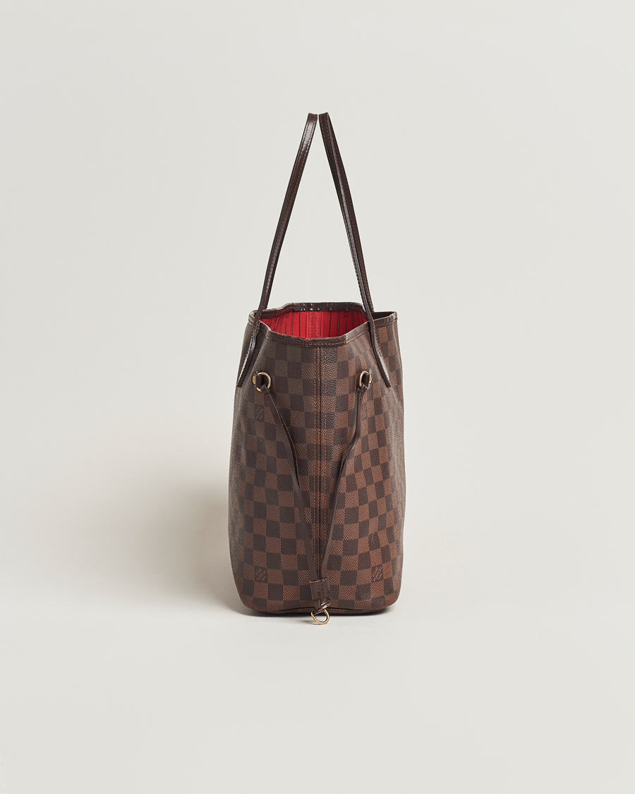 Heren | Louis Vuitton Pre-Owned Neverfull MM Totebag Damier Ebene | Louis Vuitton Pre-Owned | Neverfull MM Totebag Damier Ebene