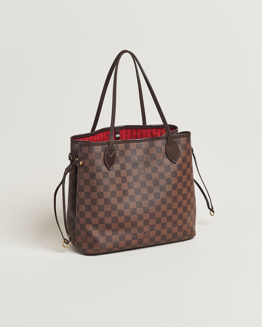 Heren | Louis Vuitton Pre-Owned Neverfull MM Totebag Damier Ebene | Louis Vuitton Pre-Owned | Neverfull MM Totebag Damier Ebene