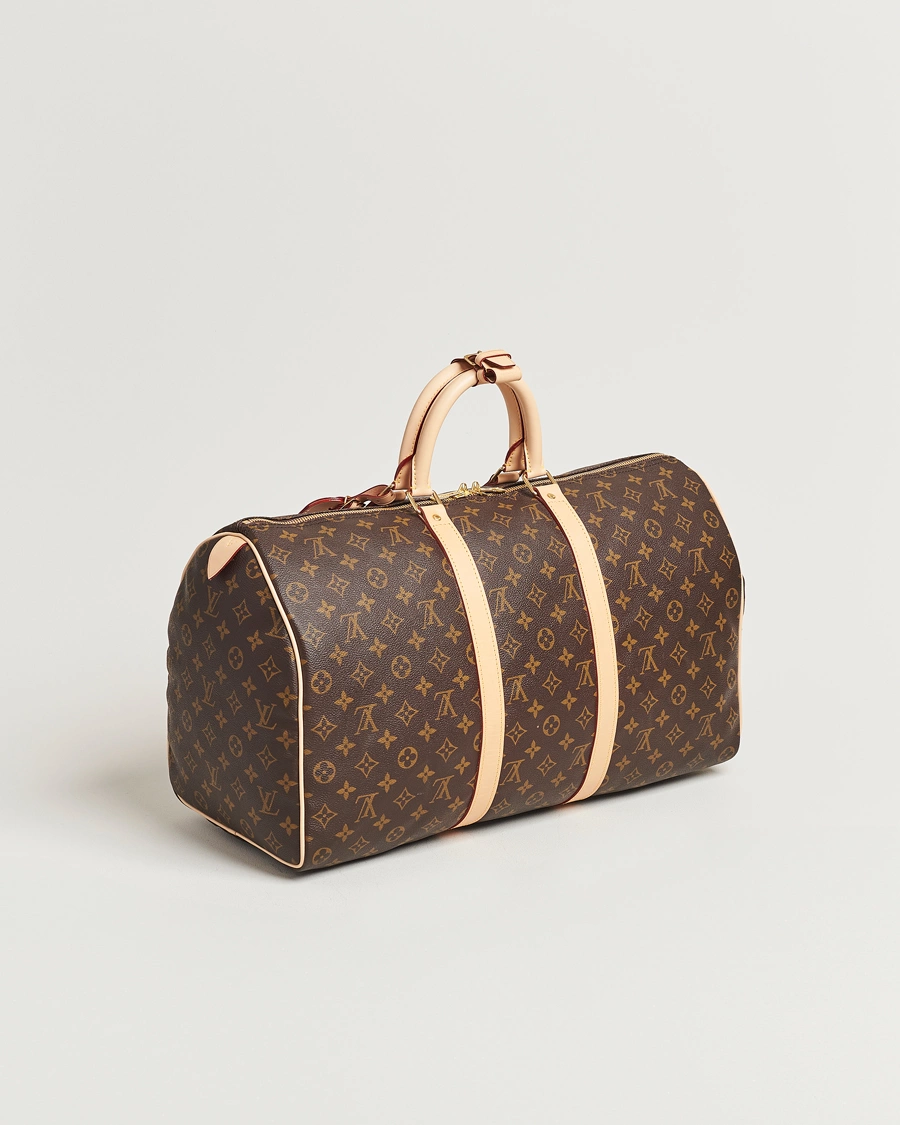 Heren | Pre-owned Accessoires | Louis Vuitton Pre-Owned | Keepall 50 Monogram 