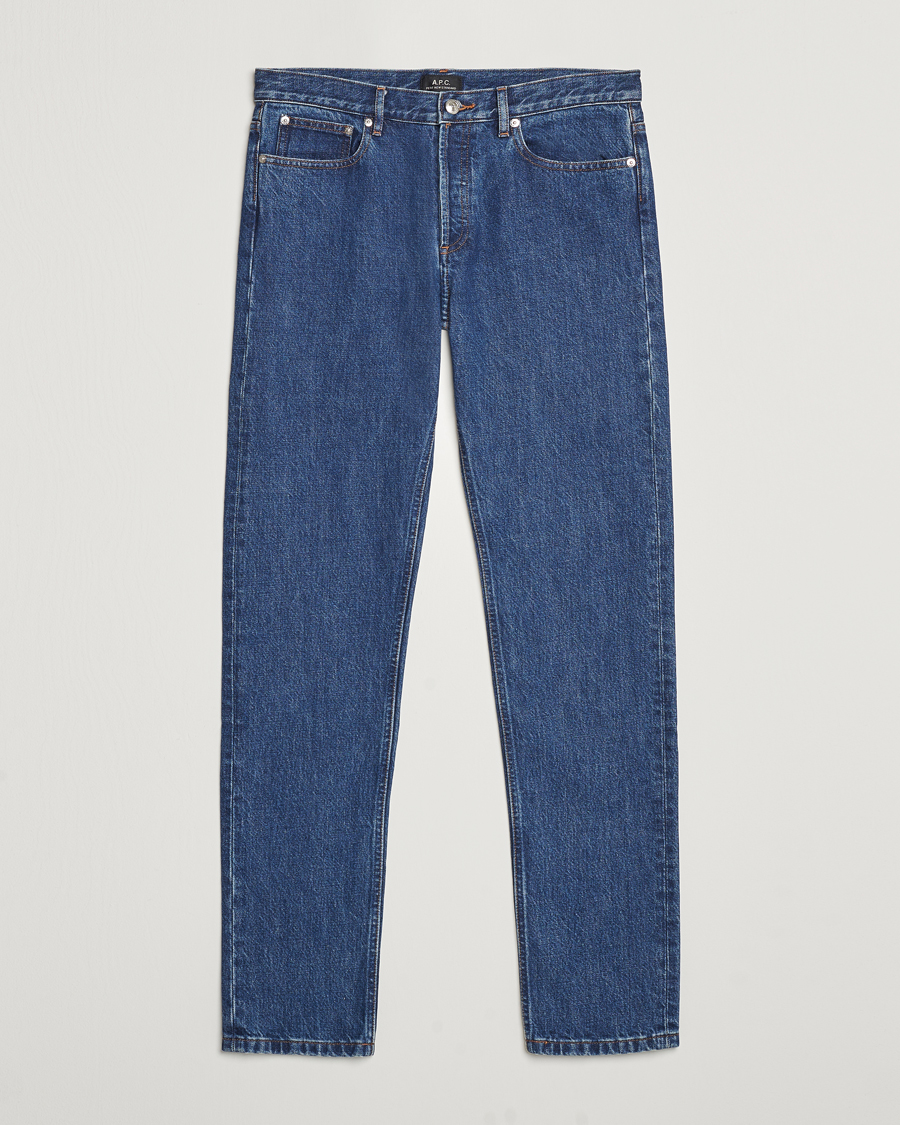 Heren | Jeans | A.P.C. | Petit New Standard Jeans Indigo