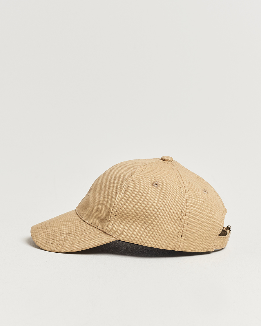 Heren | A.P.C. Charlie Baseball Cap Dark Beige | A.P.C. | Charlie Baseball Cap Dark Beige