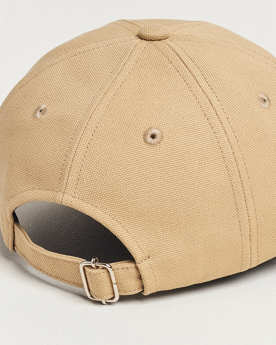 Heren | A.P.C. Charlie Baseball Cap Dark Beige | A.P.C. | Charlie Baseball Cap Dark Beige