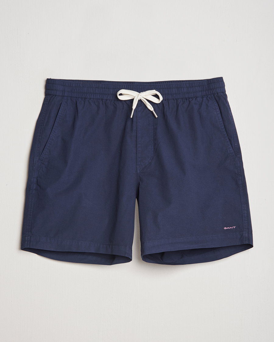 Heren | Korte broek | GANT | Drawcord Cotton Shorts Marine