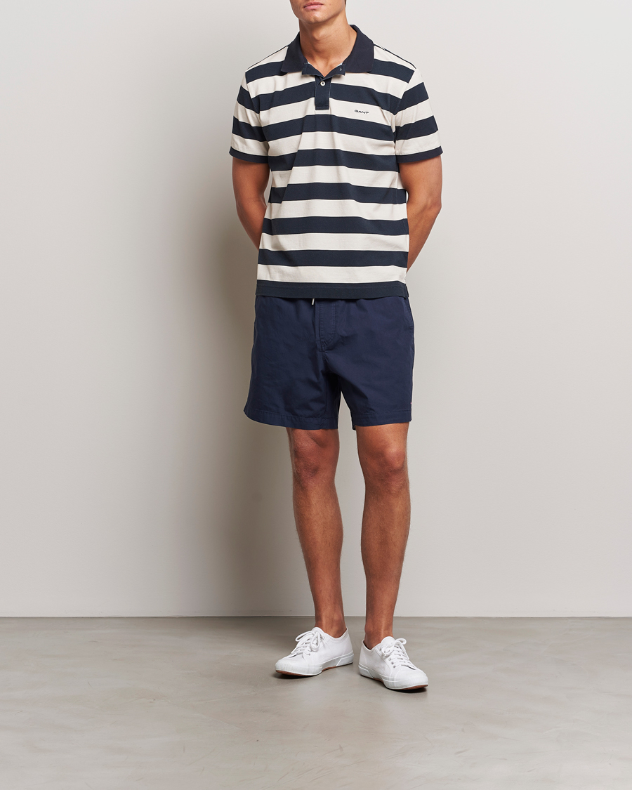 Heren | Korte broek | GANT | Drawcord Cotton Shorts Marine