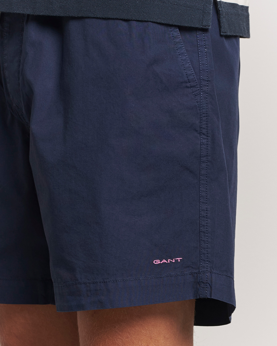 Heren | Korte broek | GANT | Drawcord Cotton Shorts Marine
