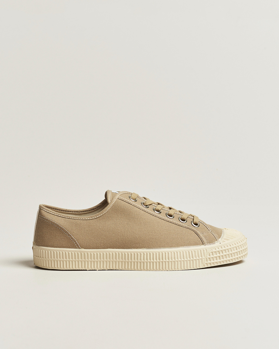 Heren | Novesta Star Master Contrast Seam Sneaker Beige | Novesta | Star Master Contrast Seam Sneaker Beige