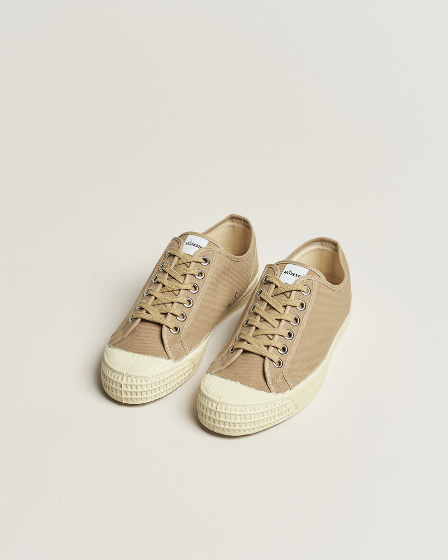 Heren | Novesta Star Master Contrast Seam Sneaker Beige | Novesta | Star Master Contrast Seam Sneaker Beige