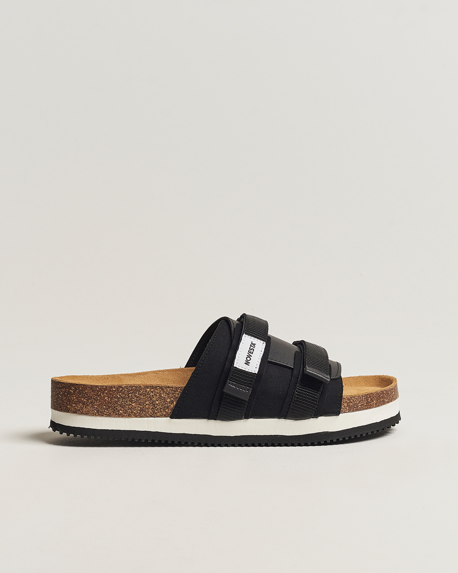Heren | Novesta Partisan Sandal Black | Novesta | Partisan Sandal Black