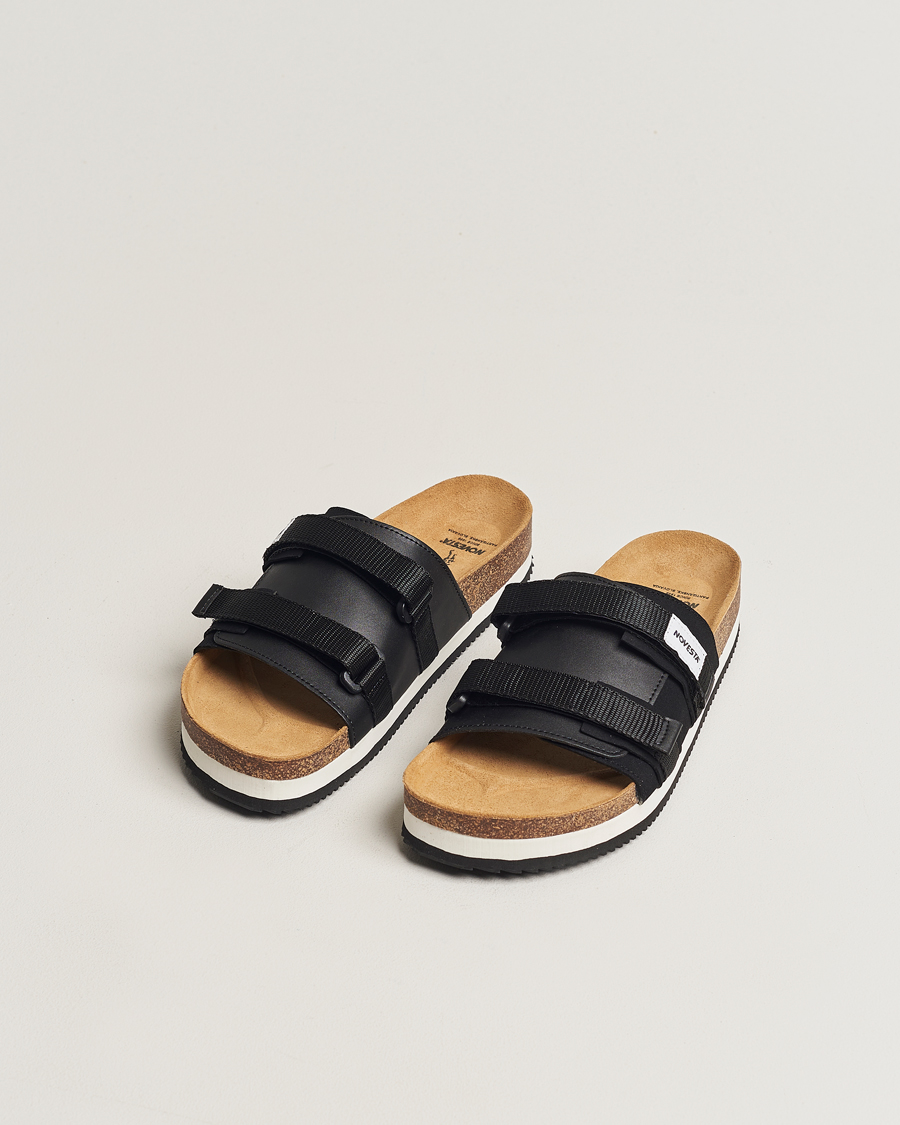 Heren | Novesta Partisan Sandal Black | Novesta | Partisan Sandal Black