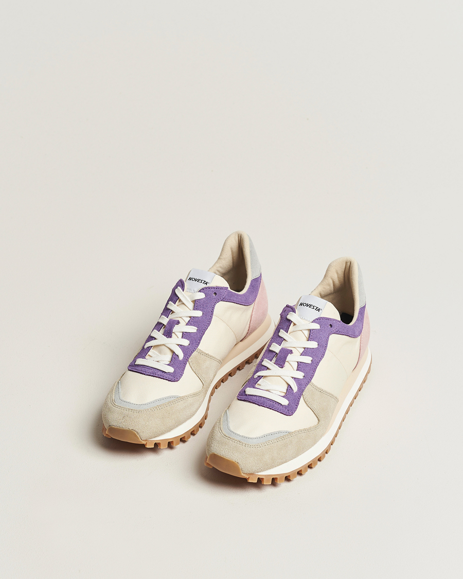 Heren | Suède schoenen | Novesta | Marathon Trail Running Sneaker Lilly/Cream