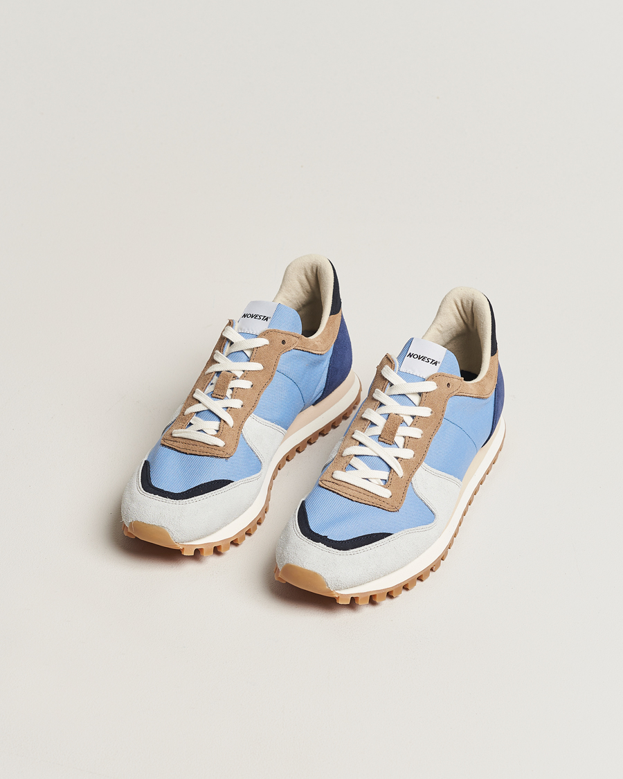 Heren | Novesta Marathon Trail Running Sneaker Beige Sky | Novesta | Marathon Trail Running Sneaker Beige Sky