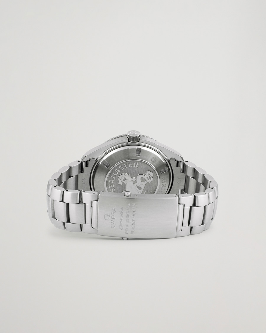 Gebruikt | Pre-Owned & Vintage Watches | Omega Pre-Owned | Seamaster Planet Ocean 2200.50.00 Steel Black Silver