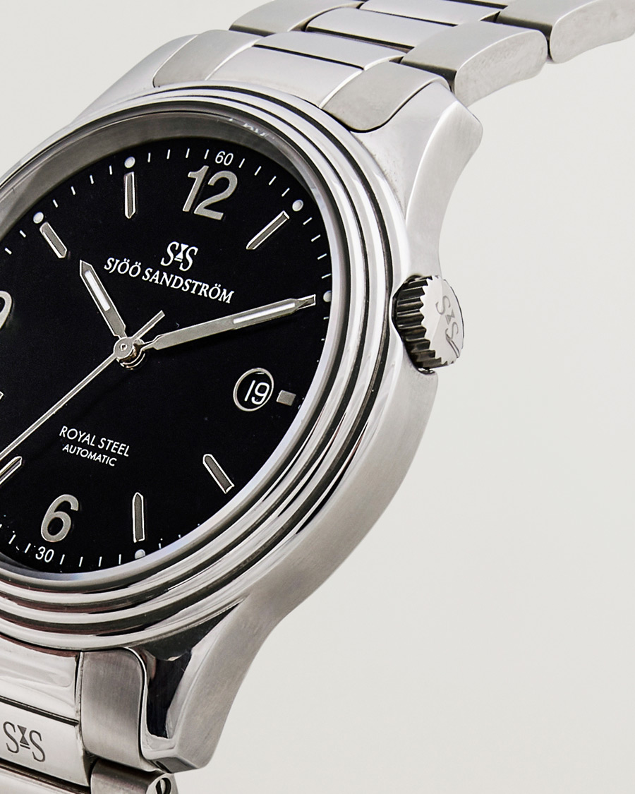 Heren | Pre-Owned & Vintage Watches | Sjöö Sandström Pre-Owned | Royal Steel 41mm Silver