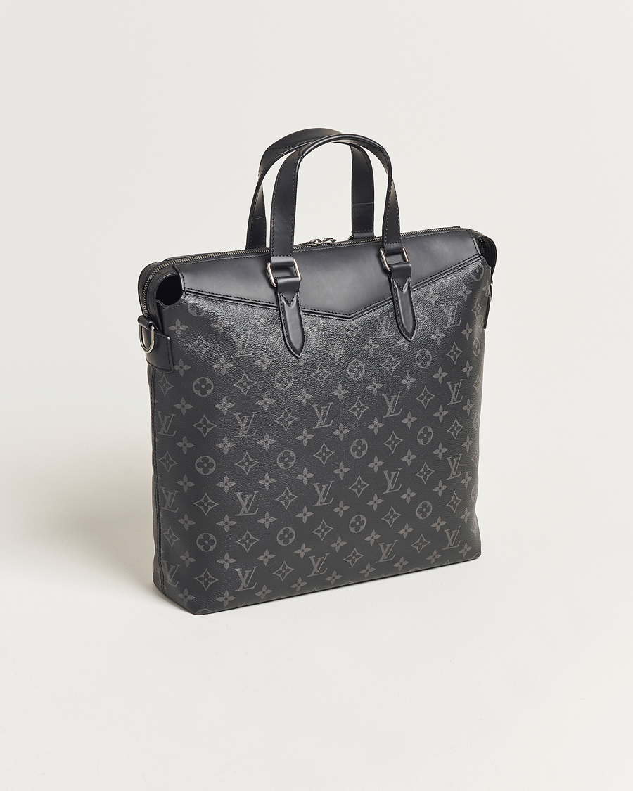 Heren | Pre-owned Accessoires | Louis Vuitton Pre-Owned | Explorer Tote Bag Monogram Eclipse