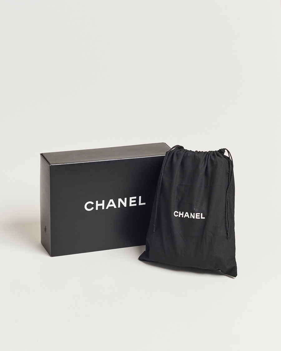 Heren | Chanel Pre-Owned Classic Medium Double Flap Bag Caviar Leather Black | Chanel Pre-Owned | Classic Medium Double Flap Bag Caviar Leather Black