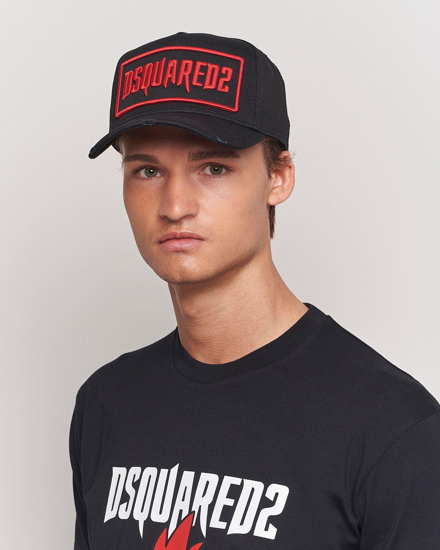 Men | What's new | Dsquared2 | Horror Baseball Cap Black