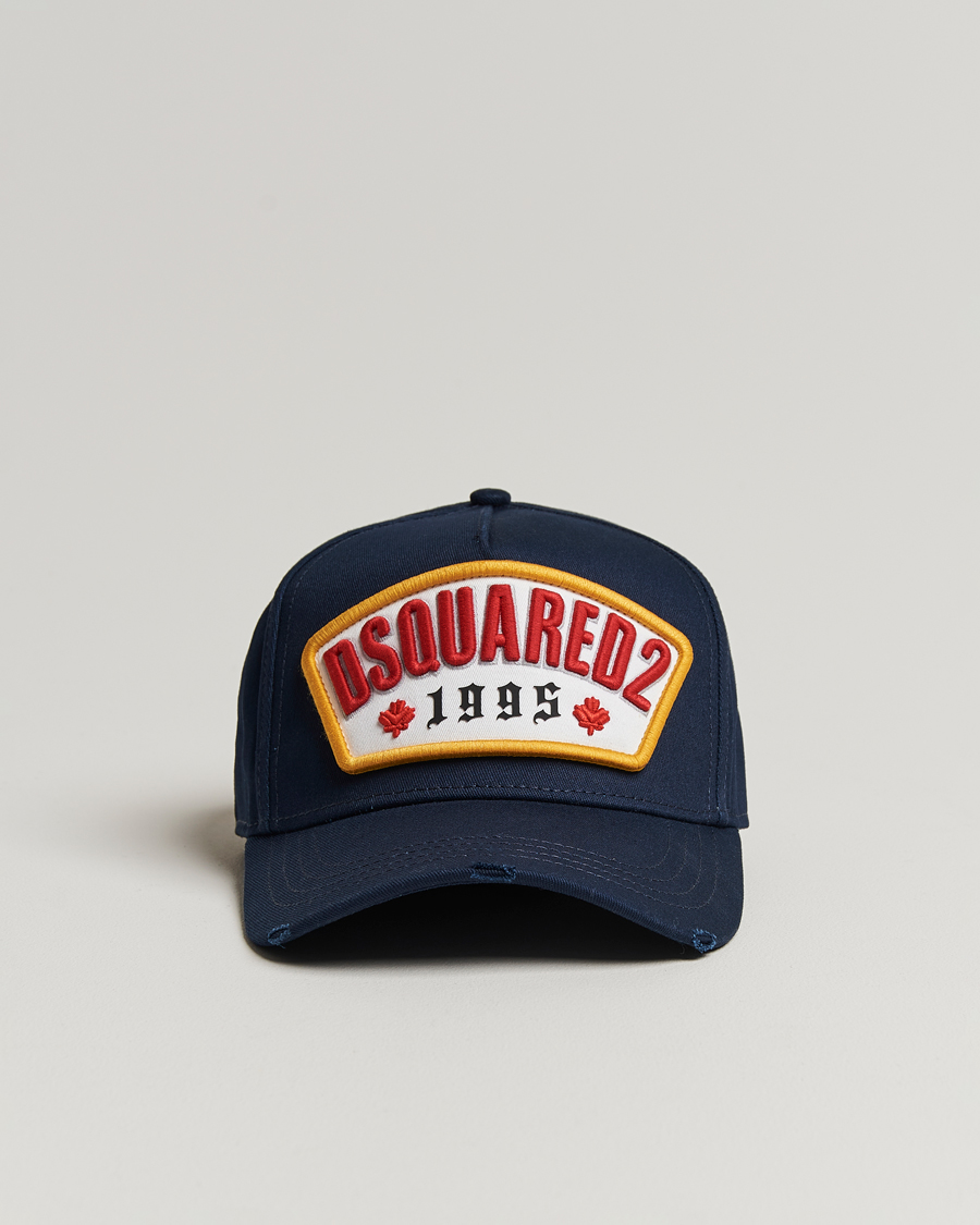 Heren | Dsquared2 Logo Baseball Cap Navy | Dsquared2 | Logo Baseball Cap Navy
