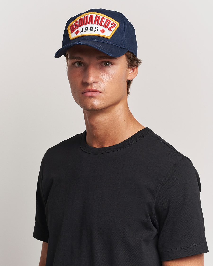 Heren | Dsquared2 Logo Baseball Cap Navy | Dsquared2 | Logo Baseball Cap Navy